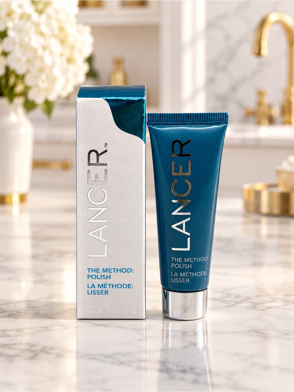 ✨ LANCER The Method Polish Exfoliating Face Scrub 0.5 oz New in Box